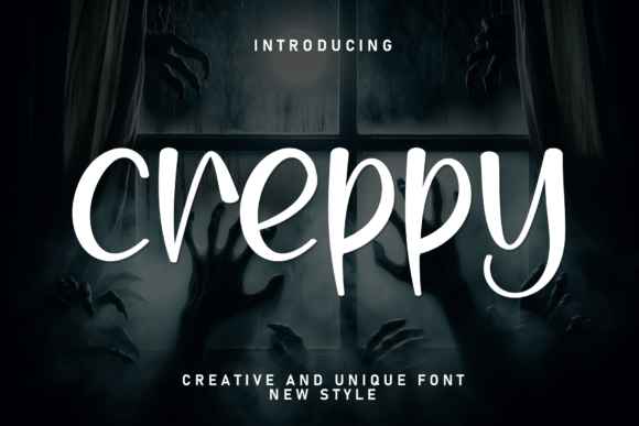 Creppy: The Casual Display Font for a Fresh Brand Voice