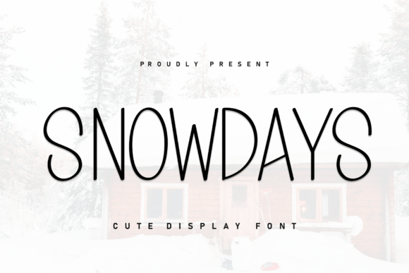 Embrace Warmth and Style with the Snowdays Font