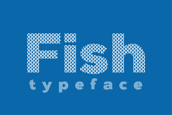 Fish: The Display Font That Mimics Nature's Scales