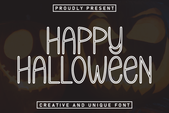 Happy Halloween: Your New Go-To Friendly Display Font