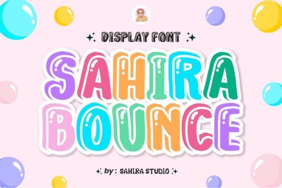 Sahira Bounce: A Playful Bubble Font for Modern Projects