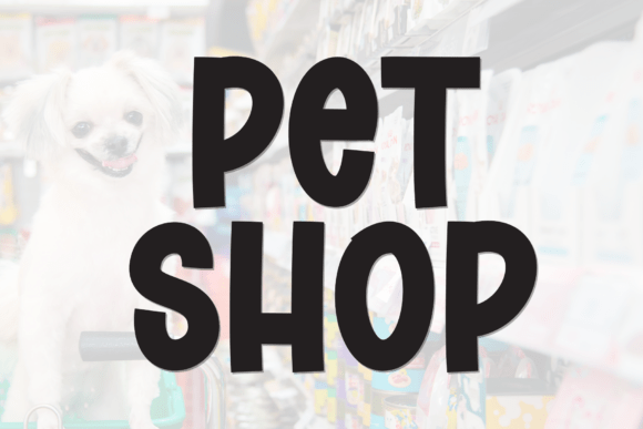 The Creative Spark in Your Pet Shop Font Collection