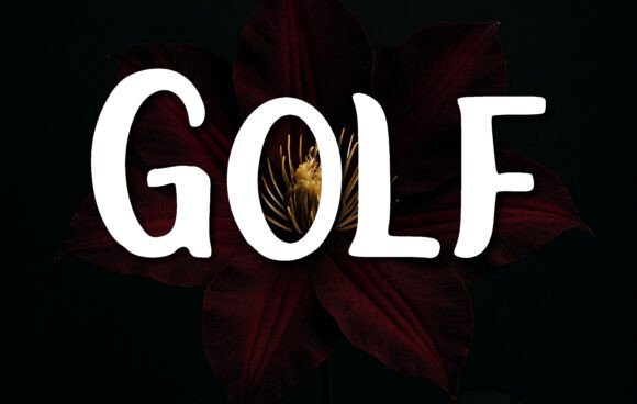 The Golf Typeface: Bringing Confident Energy to Modern Design