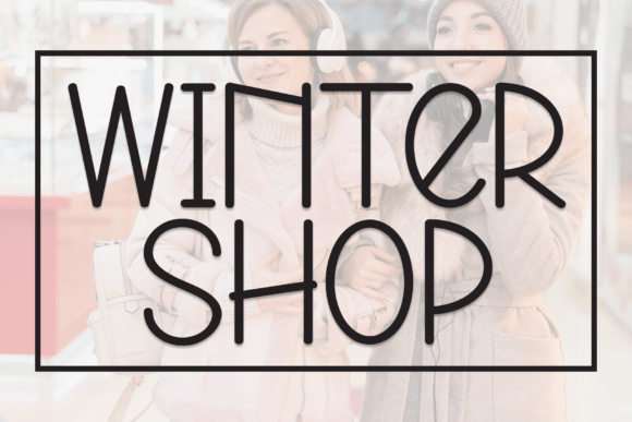 Winter Shop: A Handwritten Font That Brings Joy to Your Designs
